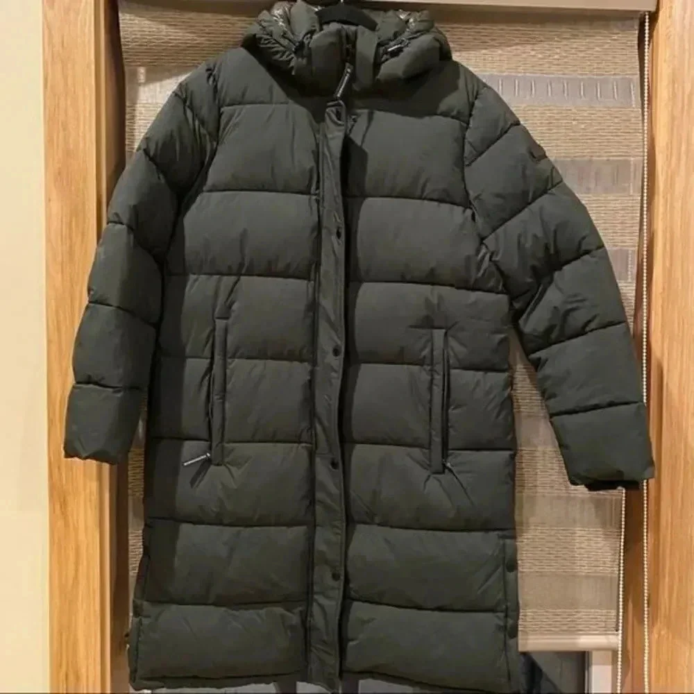 BCBGMAXAZRIA Eco super puffer coats